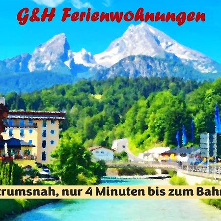 G & H Ferienwohnungen Appartement Almrausch Berchtesgaden Ngoại thất bức ảnh