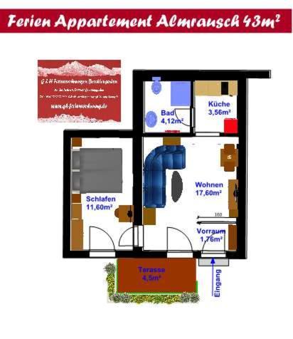 G & H Ferienwohnungen Appartement Almrausch Berchtesgaden Ngoại thất bức ảnh