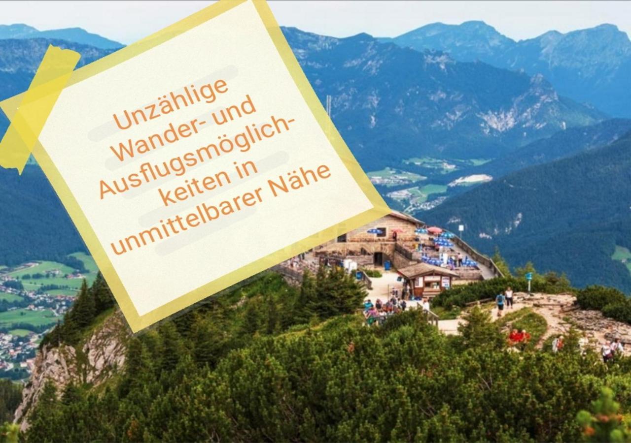 G & H Ferienwohnungen Appartement Almrausch Berchtesgaden Ngoại thất bức ảnh