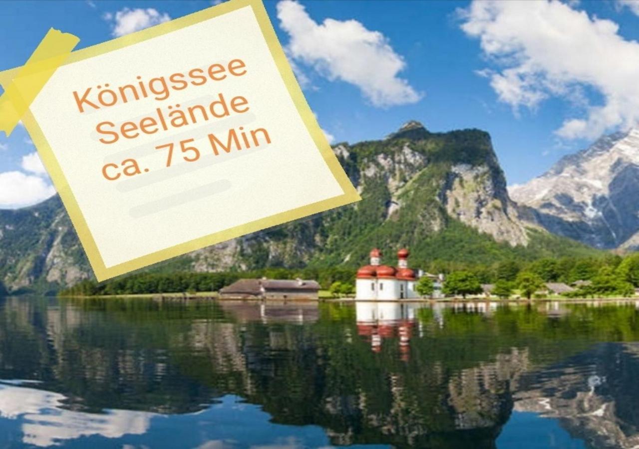G & H Ferienwohnungen Appartement Almrausch Berchtesgaden Ngoại thất bức ảnh